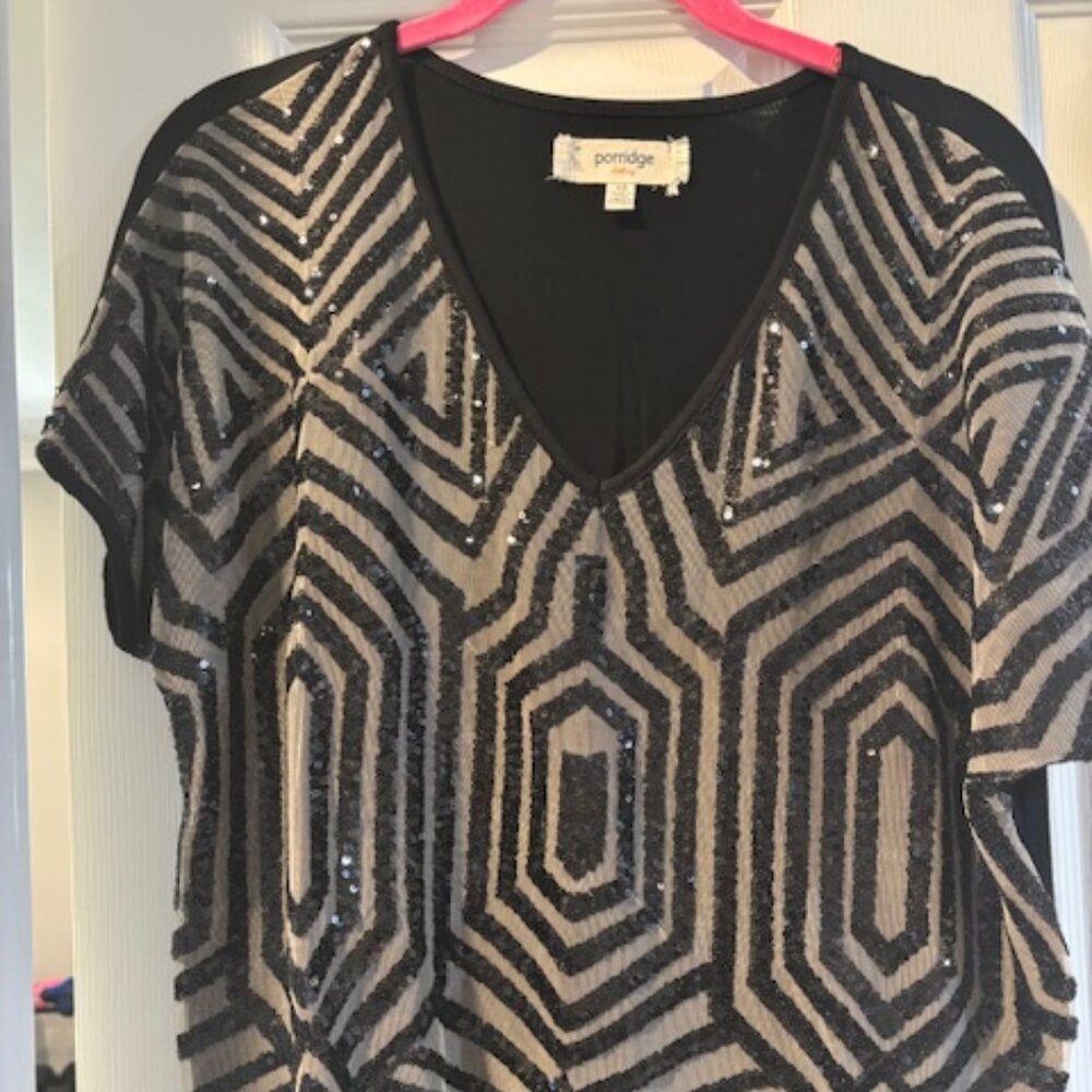 Porridge sequined top